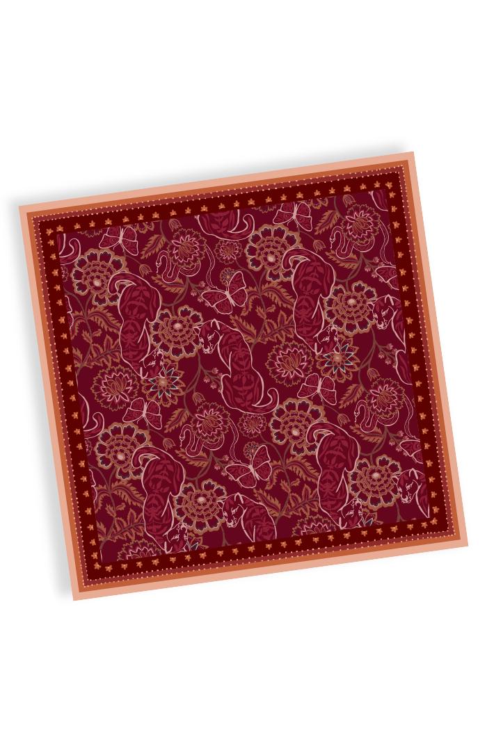 ORACLES SCARF MERLOT