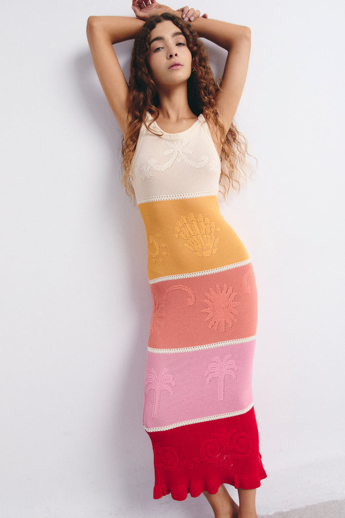AMAREA DRESS CORALLO