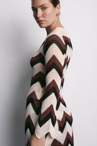 AURORA DRESS ESPRESSO (PRE ORDER)