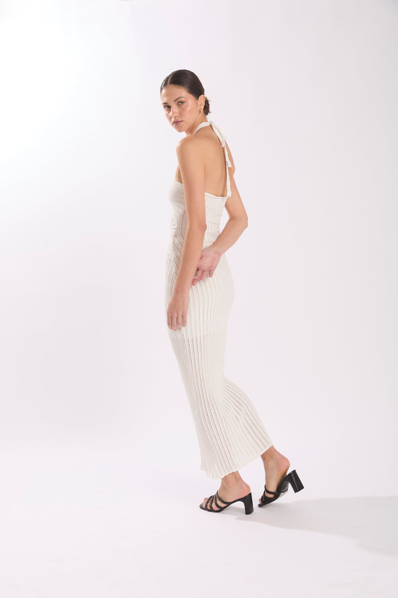 IMAN DRESS IVORY