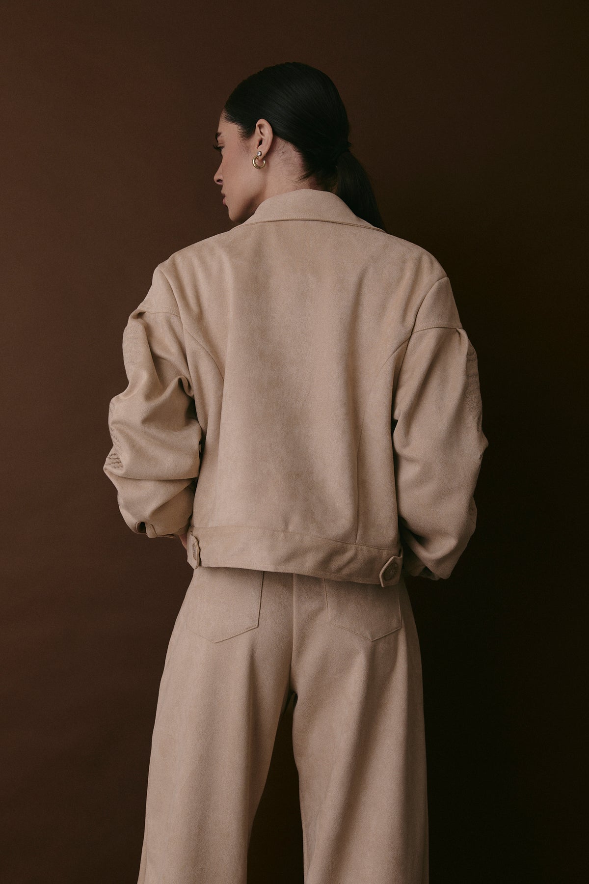 LOMBARD PANTS MACADAMIA