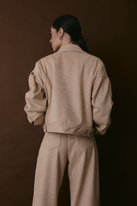 LOMBARD PANTS MACADAMIA