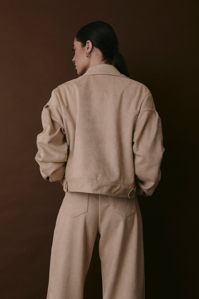 LOMBARD PANTS MACADAMIA