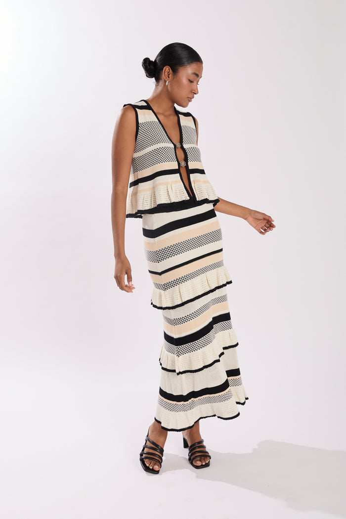 HAZARD SKIRT ECRU