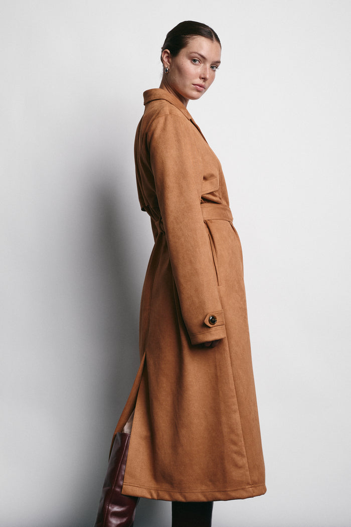 RALPH TRENCH COAT CAMEL