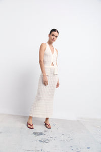 IRIS SKIRT IVORY