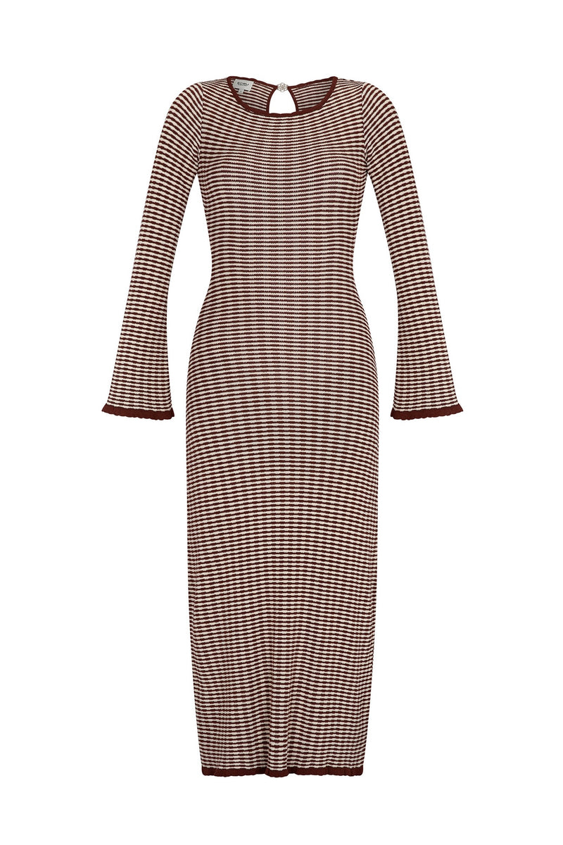 OPHELIA DRESS ESPRESSO