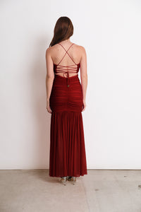 HUDSON DRESS BERRY (PRE ORDER)