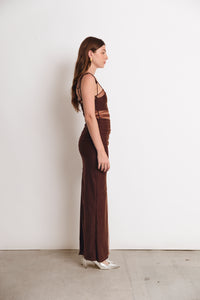 HOSK DRESS ESPRESSO