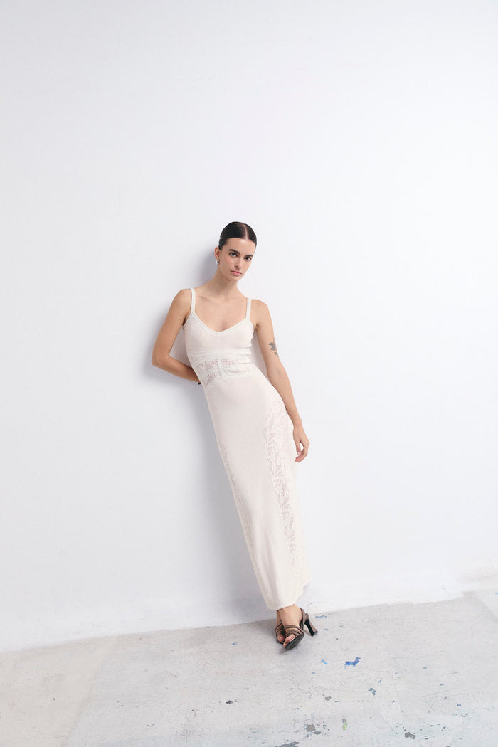 VICENTE DRESS IVORY