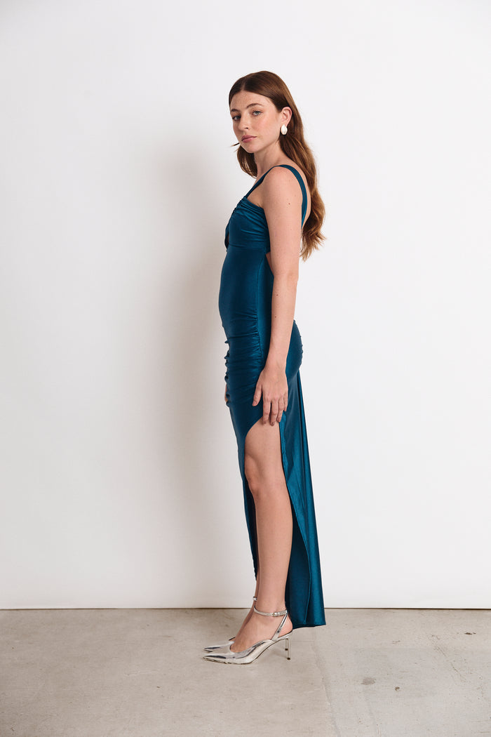 CINDY DRESS TEAL