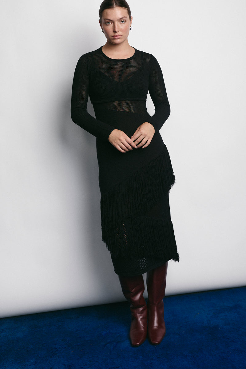 SIDNEY DRESS BLACK