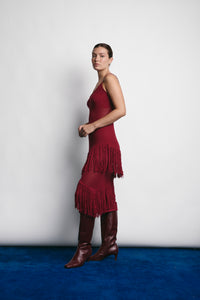 SIDNEY DRESS MERLOT