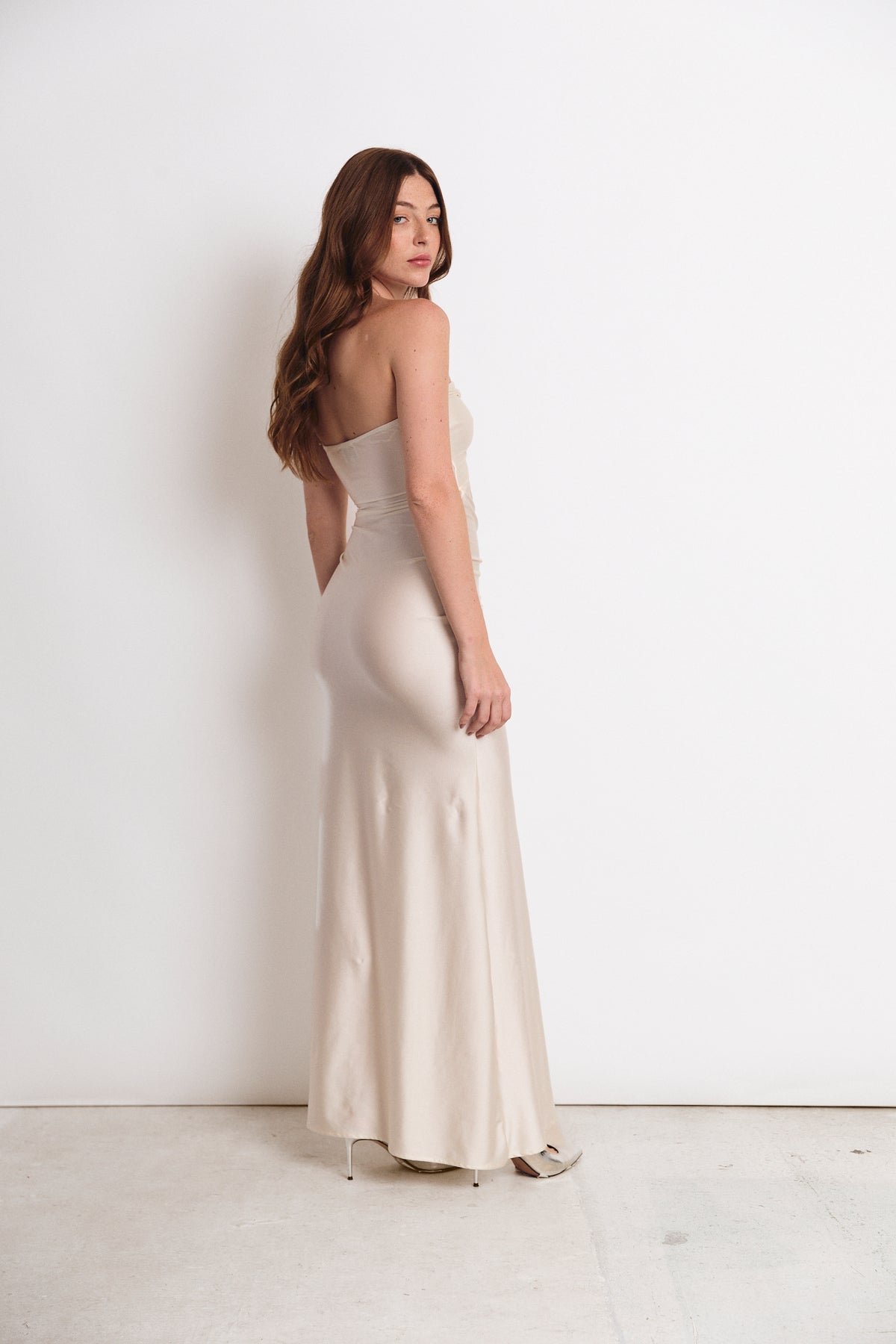 MAGGIE DRESS IVORY