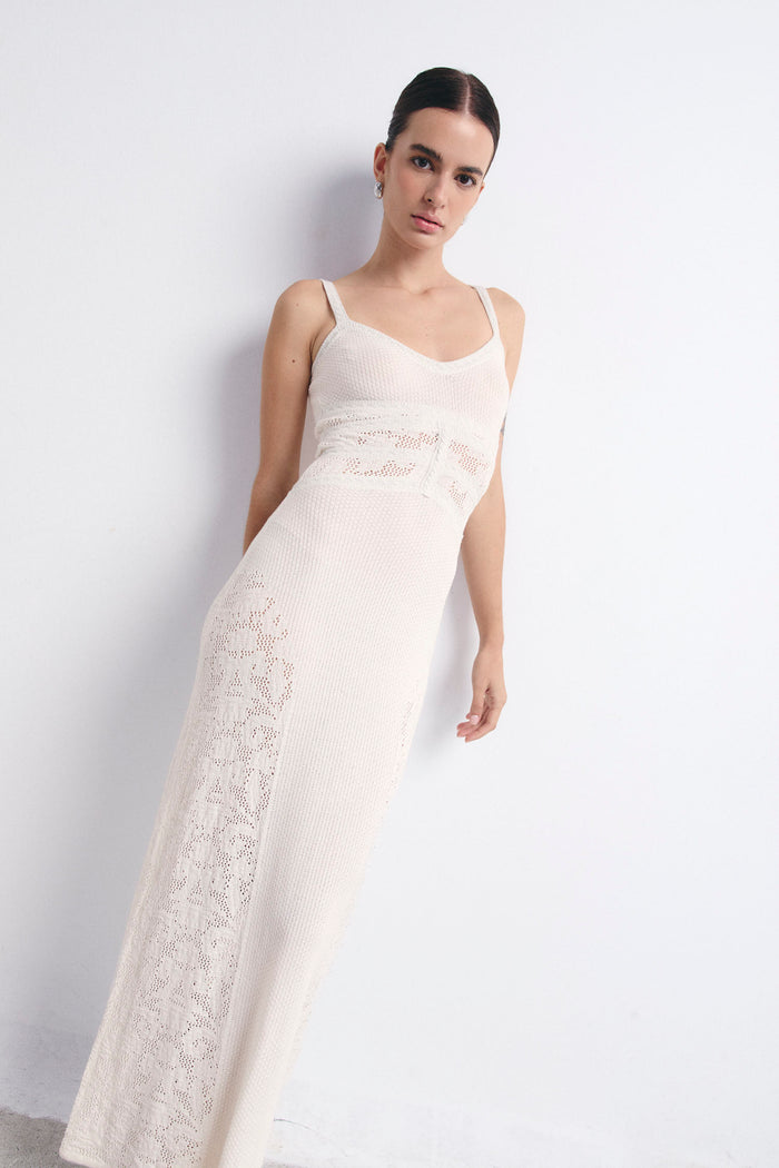VICENTE DRESS IVORY