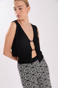 JUDE VEST BLACK