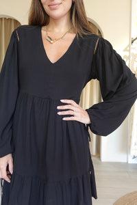 STEVIE DRESS BLACK