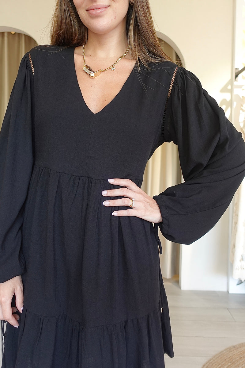 STEVIE DRESS BLACK