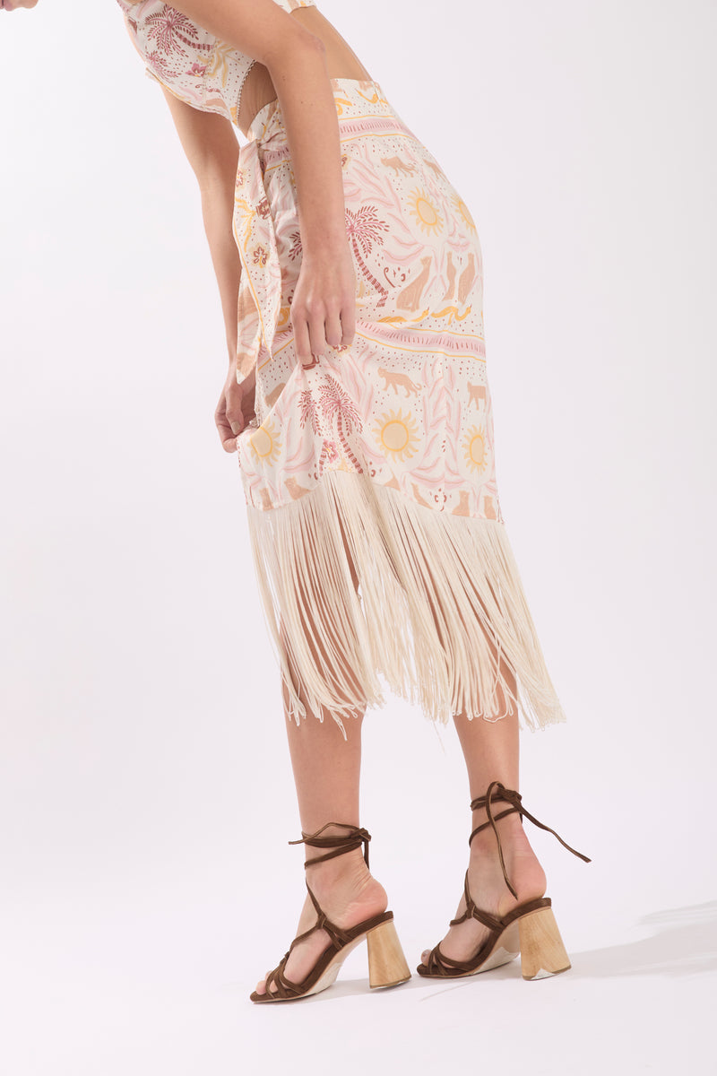 CHER SKIRT LEOPARDS