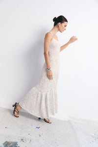 PALMI DRESS SILVER