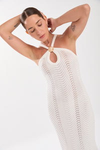 CASABLANCA DRESS IVORY