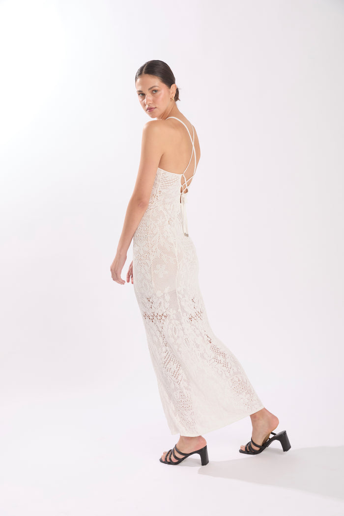 JONES DRESS IVORY