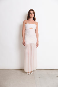 HUDSON DRESS IVORY (PRE ORDER)