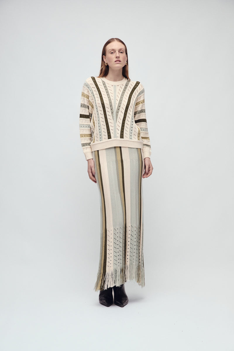 TRINITY SWEATER SEAGRASS