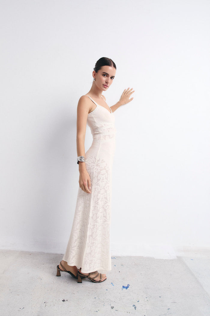 VICENTE DRESS IVORY