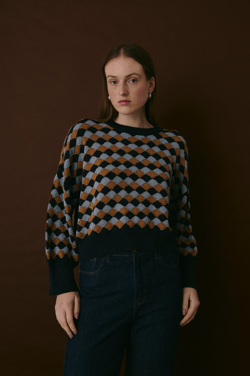 REGENT SWEATER BLUE