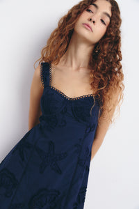 APOLLO DRESS AMALFI BLUE