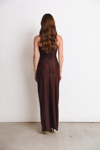 DEMI DRESS ESPRESSO