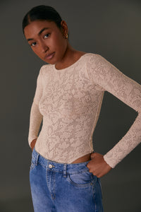 Berlin Bodysuit Silver Peony