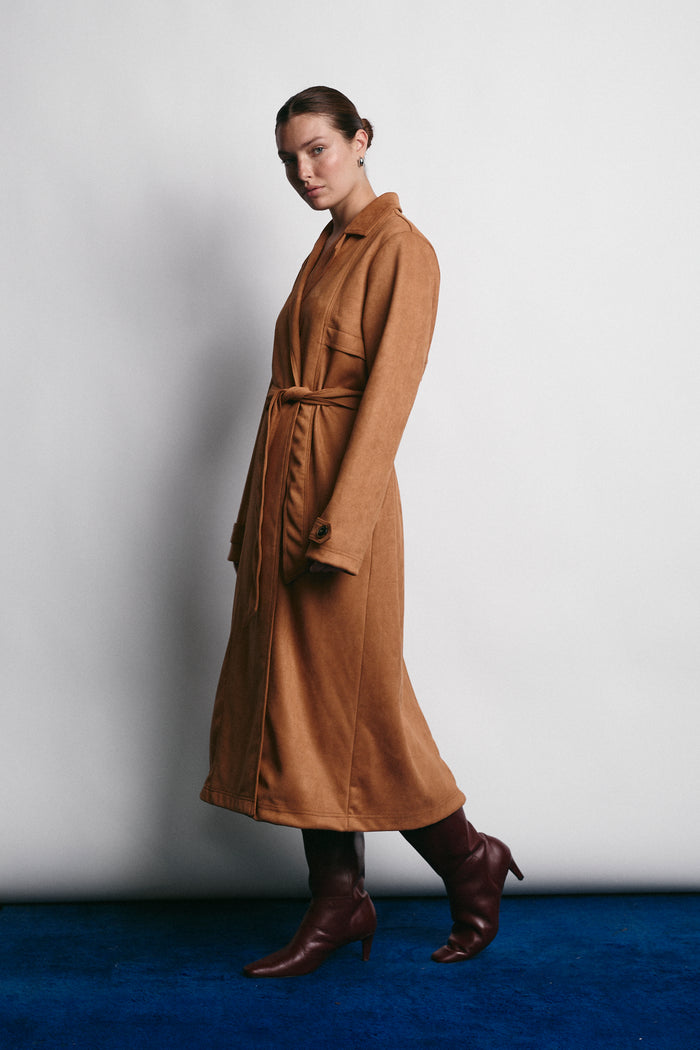 RALPH TRENCH COAT CAMEL