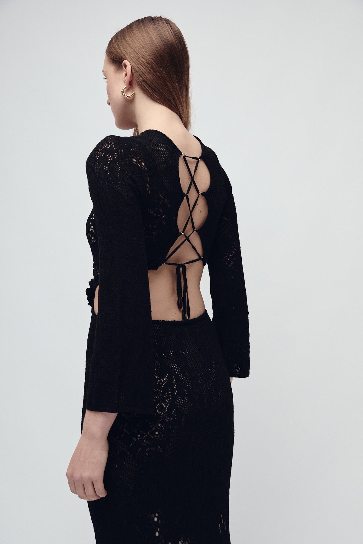 BLEECKER DRESS BLACK