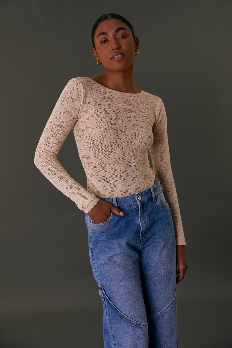 Berlin Bodysuit Silver Peony