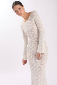 BIRKIN DRESS IVORY