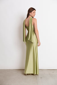 MAGGIE DRESS MATCHA