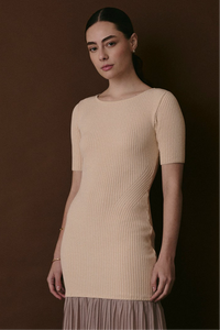 CAMERON DRESS MACADAMIA