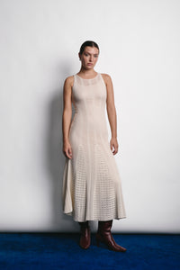 HELENA DRESS ECRU