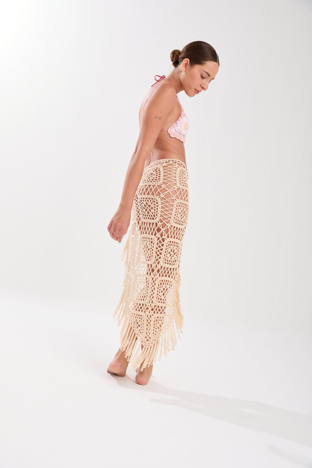 BETTY SKIRT MACADAMIA