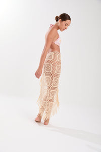BETTY SKIRT MACADAMIA