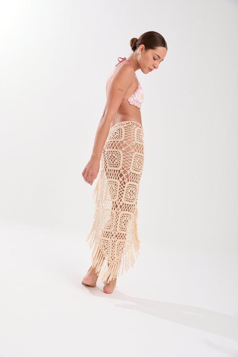 BETTY SKIRT MACADAMIA