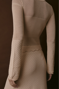 MERCER DRESS MACADAMIA