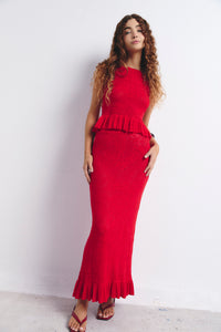 ASTURIAS SKIRT CHERRY TOMATO