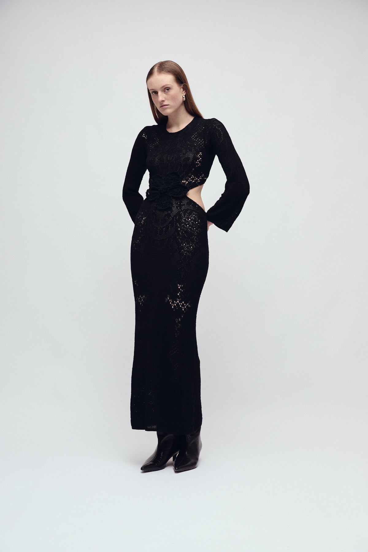 BLEECKER DRESS BLACK