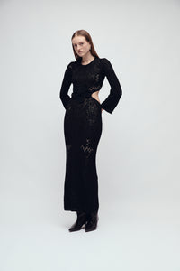 BLEECKER DRESS BLACK