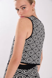 JOPLIN TOP BLACK
