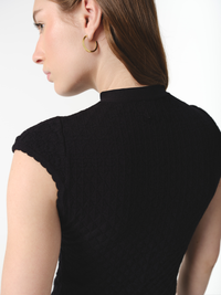 NIA TOP BLACK