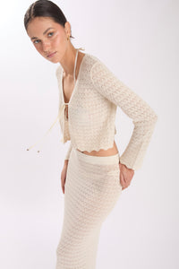 LANA SKIRT ECRU